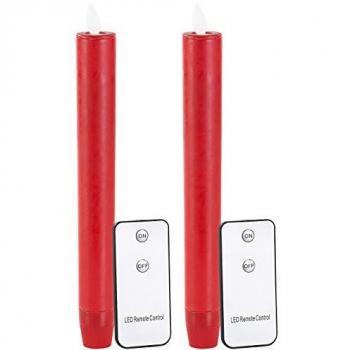 Bougies à LED avec effet flamme