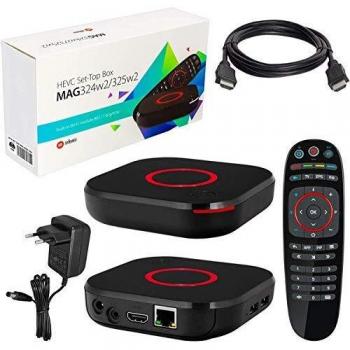 MAG 324W2 – WLAN‑Receiver 450 Mbps, HEVC/H.256 integriert