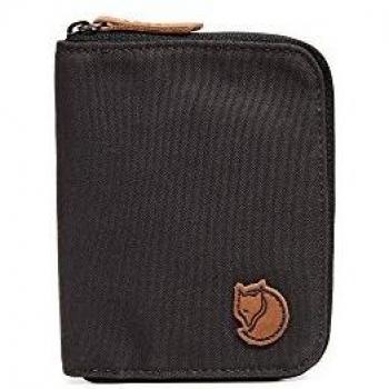 Fjällräven Unisex Wallet Dark Grey Zip