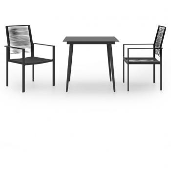 VidaXL 3 Piece Garden Dining Set