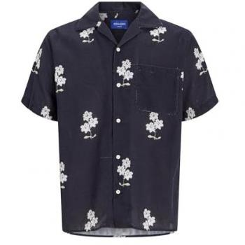 Jack & Jones Mateo Sky Captain Short Sleeve Top (S)