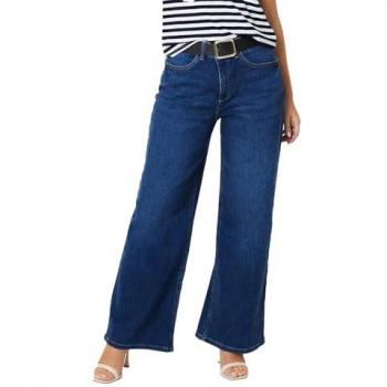 Wide Leg Denim Jeans