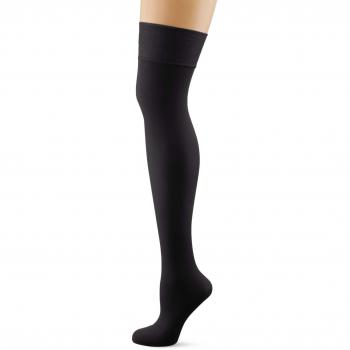 Palmers Damen Selbsthalter Shade 15 Halterlose Strümpfe, Schwarz, Large