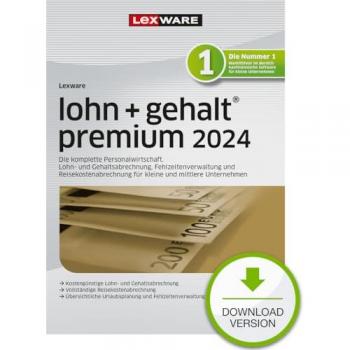 Lexware Lohn+Gehalt Premium 2024