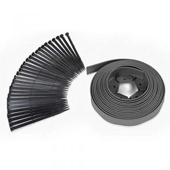 Giardino Flex Line 10 m – Bordura Grigio Antracite 5 cm + 30 Picchetti