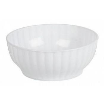 Insalatiera Mobil Plastic 50 20 BIM SSS HO.RE.CA. Costolata Bianco