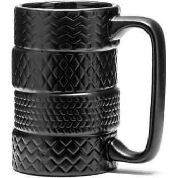 Mug Diseño Automotriz: Ruedas Sobrepuestas