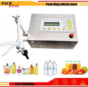Water, Milk, and Perfume Filling Machine with Digital Control 0-4000ml