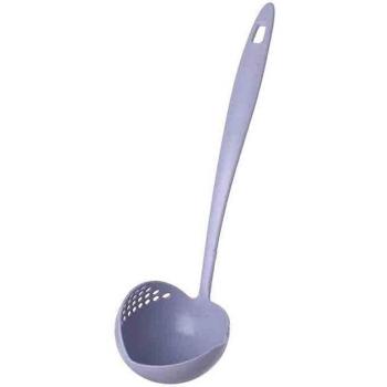 Versatile Plastic Soup Spoon & Colander
