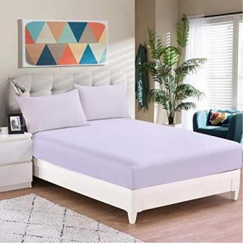 RUIKASI Double Bed Extra Deep Fitted Sheet 16/40CM, 100% Microfiber, Ultra Soft