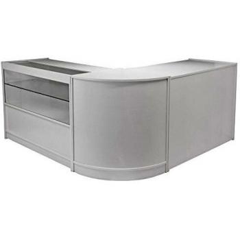 MonsterShop Draco Retail Display Shop Counters Set Glass Showcase Cabinet Units