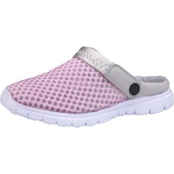 Clogs doux roses avec semelle antidérapante
