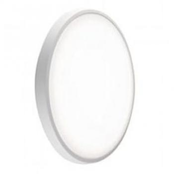 Plafoniera Electra 28W 4000K in Alluminio e Termoplastica Bianco