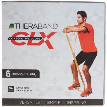 TheraBand CLX Loops Resistance Bands Black 22 m unisex