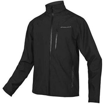 Endura Hummvee Waterproof Rain Jacket for Men (Black, S)