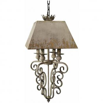 Neoklassische Hängeleuchte DKD Home Decor Metall