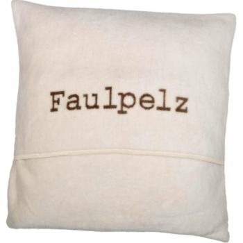 Verona „Faulpelz“ 50/50 Kissenhülle von David Fussenegger