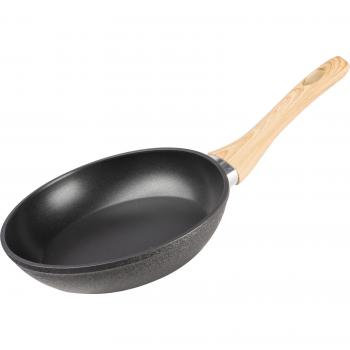 Lamart Natur LT1242 Pentola+Padella in Alluminio Nero 20 cm
