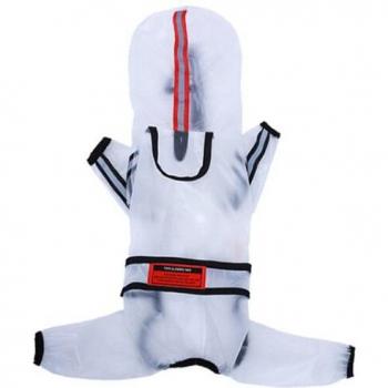 Large Dog Raincoat with Four-Foot Coverage