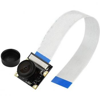 Raspberry Pi 3 B 5MP Fisheye Wide Angle Camera with Day/Night Vision