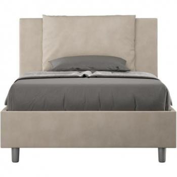 Ityhome Letto Imbottito Sabbia 120x200 cm Antea