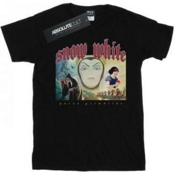 Snow White & Grimhilde Character Cotton T-Shirt for Girls