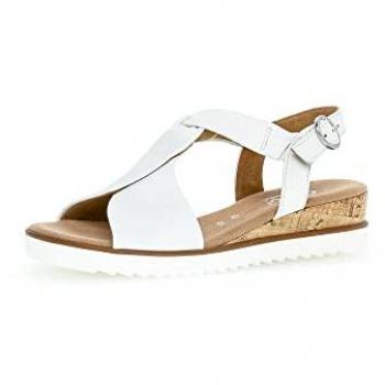 Gabor Rich Sandals for Women White Size 4.5