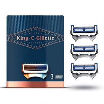 Recharge de lames Gillette King C (3 unités)