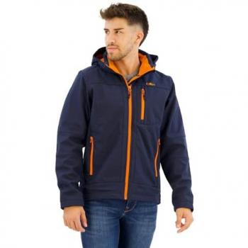 Chaqueta Softshell CMP con Capucha y Fleece