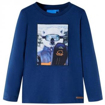 Children's Long Sleeve Denim T-Shirt 92