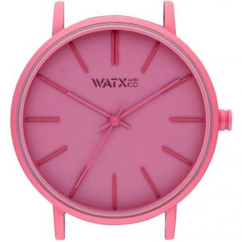 WATX&COLORS Nebula WXCA3038 Women's Rose Cuir Quartz Analog Timepiece