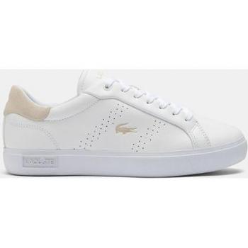 Chaussure Lacoste Powercourt 2.0 – Femme Blanc Pur Beige 40.5
