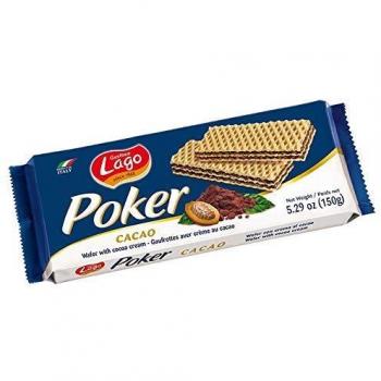 Poker Cacao Wafer Trio Laghetti