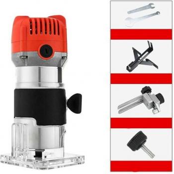 Kit Completo Recortador y Enrutador de Madera 450‑500 W
