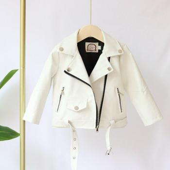 Manteau Chaud Moto Blanche Petite