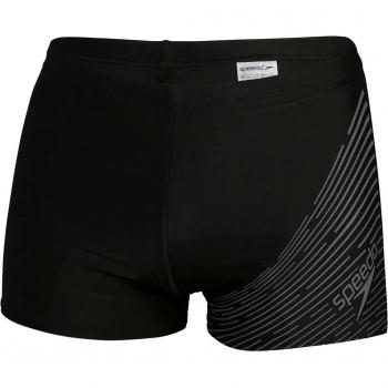 Speedo Medley Logo Waterproof Swim Briefs – Charcoal (US Size 36)
