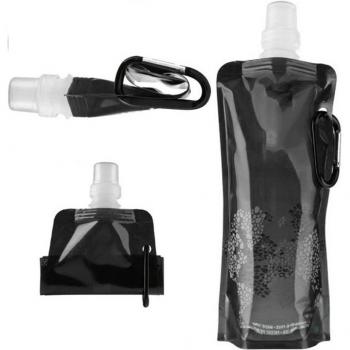 Folding 500ML Water Bottle for Hiking