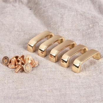Boucle rivet cuir faite main – Plaque de sécurisation pont arc