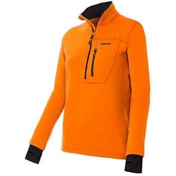 Trangoworld Women's TRX2 Stretch Pro Fleece Orange/Black XL