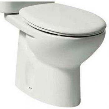 Roca 34239S000 White Laura Close Coupled Floor Mount WC Pan