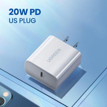 UGREEN USB Type C Fast Charger 20W for iPhone