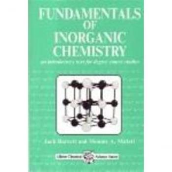 Vitalsource Technologies, Inc. Fundamentals Of Inorganic Chemistry: An Introductory Text For Degree St