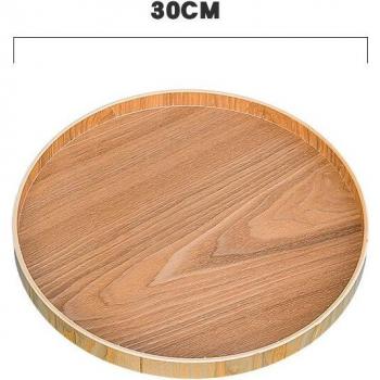 Plaque décorative en bois pour desserts