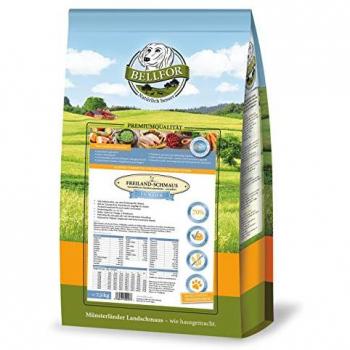 Bellfor Hundefutter – Trockenfutter mit Huhn für Welpen & junge Hunde, Freiland‑Schmaus Junior 7,5 kg