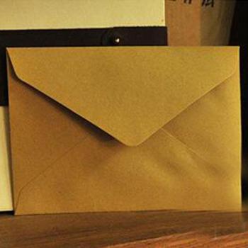 Brown and White Mini Envelopes Set