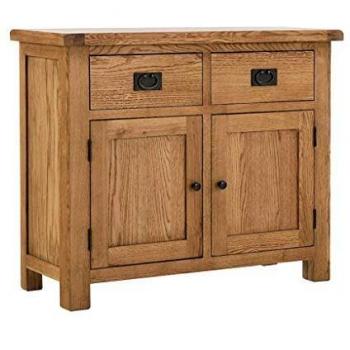 2-Door Rustic Sideboard for Hallway