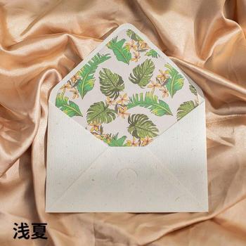 Sobres pintados a óleo