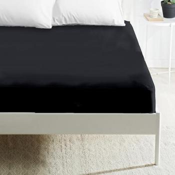 Sábana Bajera Ajustable de Alta Calidad, 90-180 cm, Bolsa Profunda – Tacto Cómodo