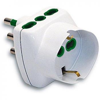 Fantom 87240 : Adaptateur S17 → 2p17/11 + 1p40 (Blanc)