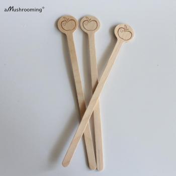 Custom Apple Letter Cocktail Stirrers